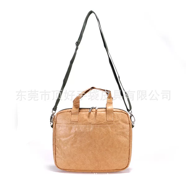 Korean-style New DuPont Paper Shoulder Computer Bag Waterproof Anti-shock DuPont Paper Business Bag Multi-functional Crossbody Bag