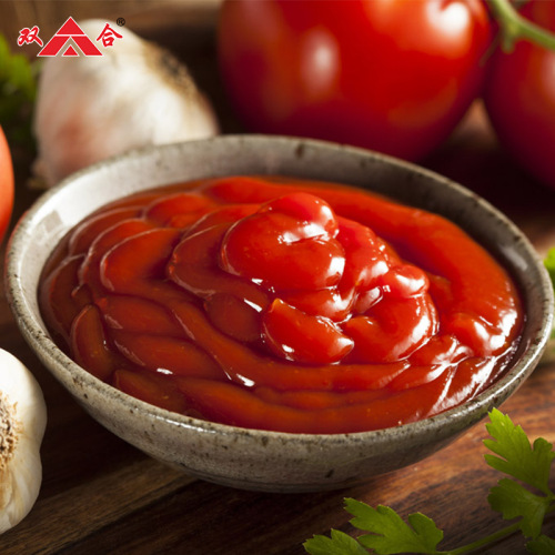 Double-in-one 1kg tomato sauce stall commercial sweet and sour tomato sauce hand-breaded burger fried chicken dipped in French fries catering package