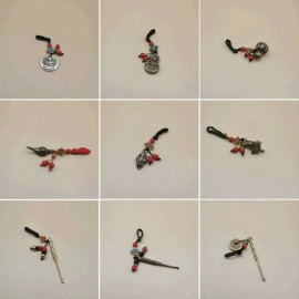 金属工艺品;车挂;宗教法器