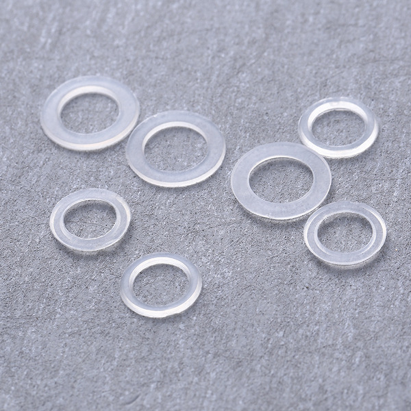 Plastic nylon waterproof white rubber pad