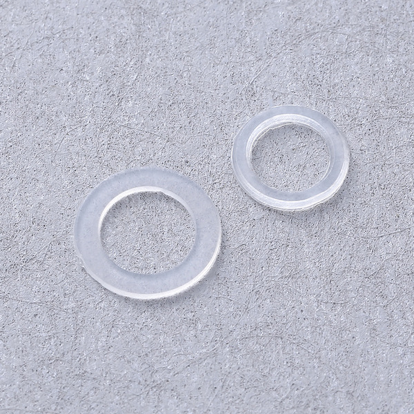 Plastic nylon waterproof white rubber pad