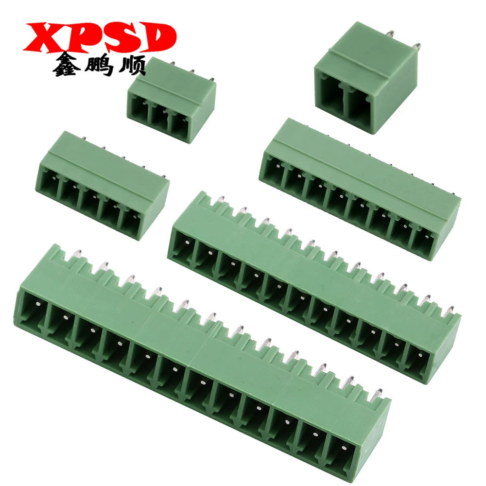 [KF2EDG 3.5MM вставной с 15EDG pcb клеммник изгиб/прямые контакты+ гнездо 2/3/4/5/8/12P]