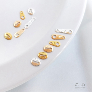 ��ɫ14k18K�����僼��y���֘˺����Ʒ�B����β8�ִ��Ƭdiy���
