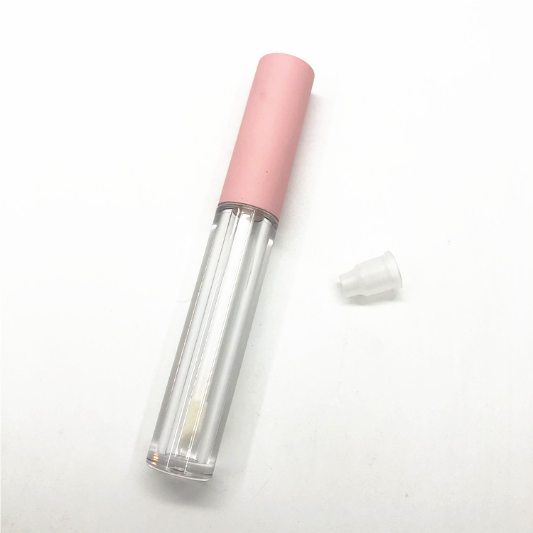 3ml Rosa mascara crecimiento líquido falso pestañas pegamento botella vacía esmalte tubo vacío en stock al por mayor pequeña cantidad impresión