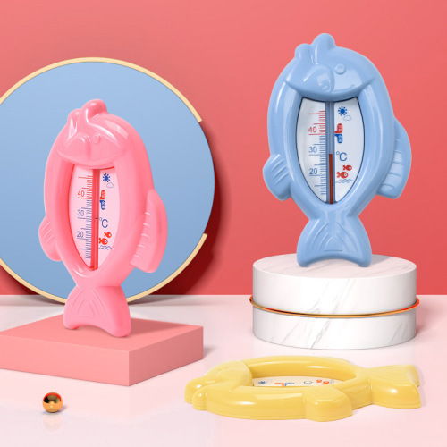 Baby indoor bath thermometer baby cartoon water thermometer children's toy bath fish shape small elephant shape