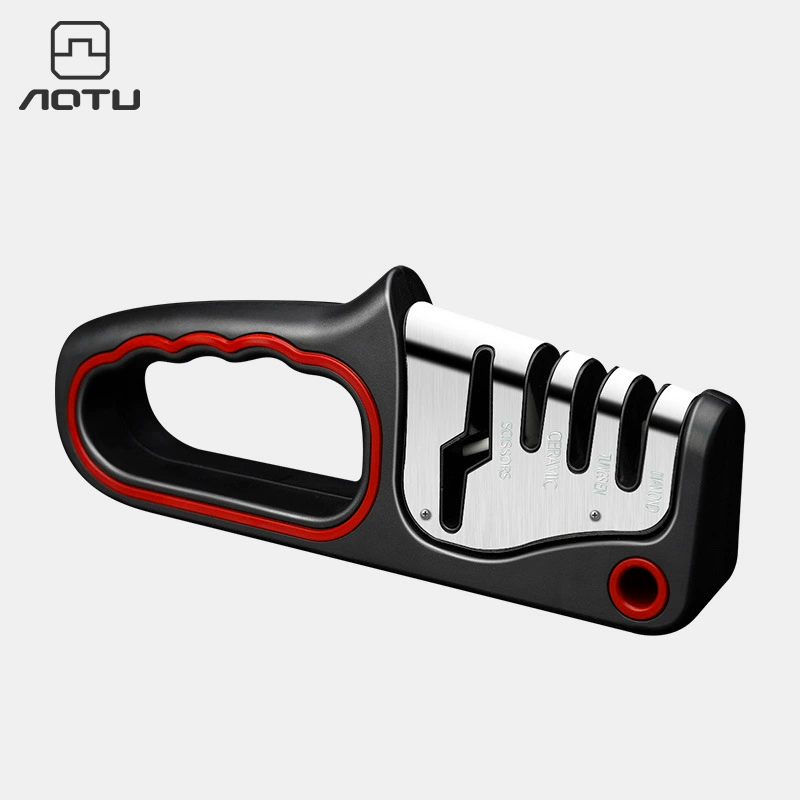Вогнуто-выпуклый точильный камень Бытовая точилка для кухонных ножей четыре в одном тонкое шлифование сверхтонкое лезвие специальные заточные ножницы артефакт