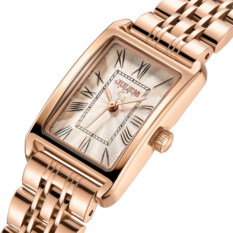 Julius Juli Time INS Wind Roman Monading Steel Band Small Plate Student Watch Ladies JA-1252