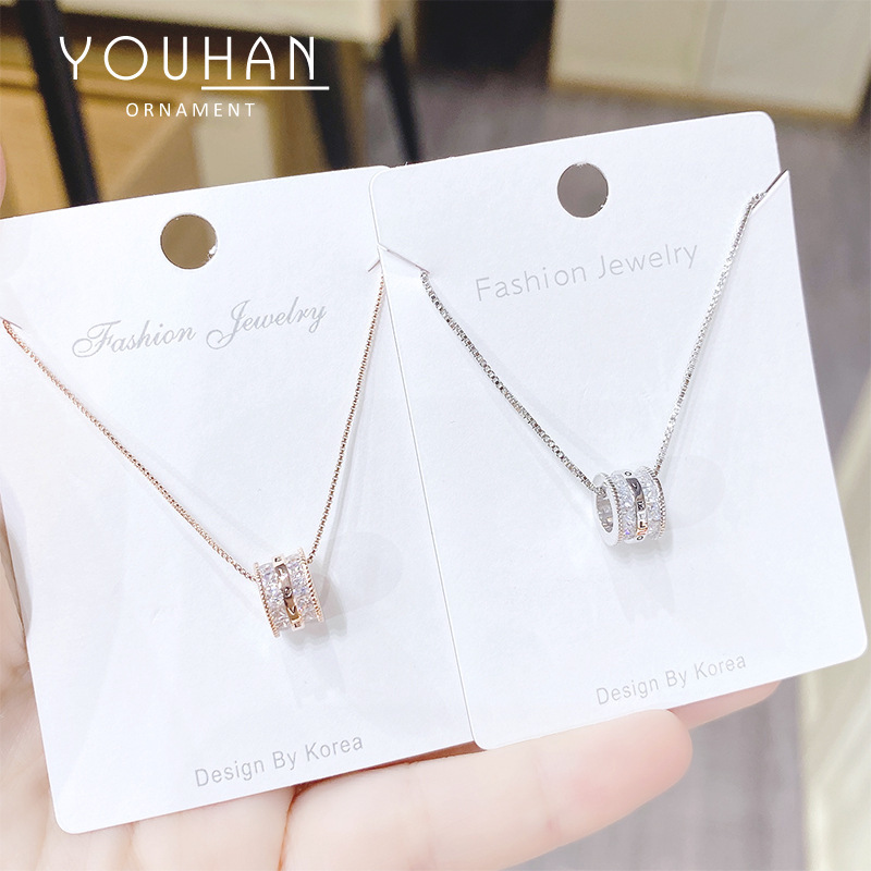 2023 New Women's Trendyy Design European and American Small Waist Pendant Trendyy Popular Clavicle Chain Korean Style Necklace Jewelry 2023 New Women's Trendyy Design European and American Small Waist Pendant Trendyy Popular Clavicle Chain Korean Style Necklace Jewelry