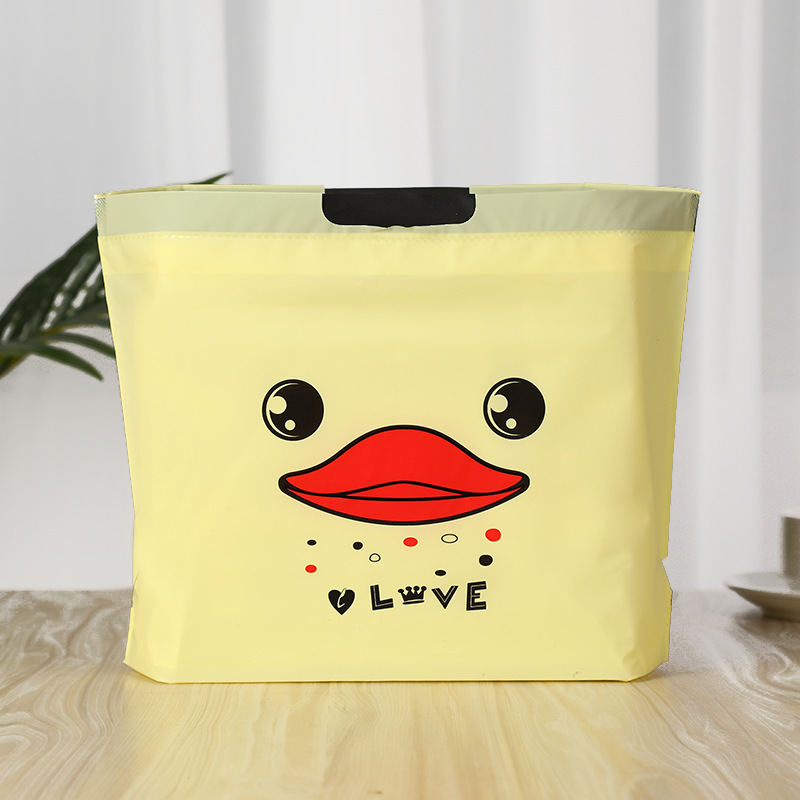 Clothing Store Bags, Gift Packaging Bags, Little Yellow Duck Fast Food Bags, Takeaway Drawstring Packaging Bags, Wholesale Catering Bags