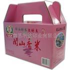 苍南产业带厂家彩色印刷表面覆膜对裱瓦楞纸礼品纸盒