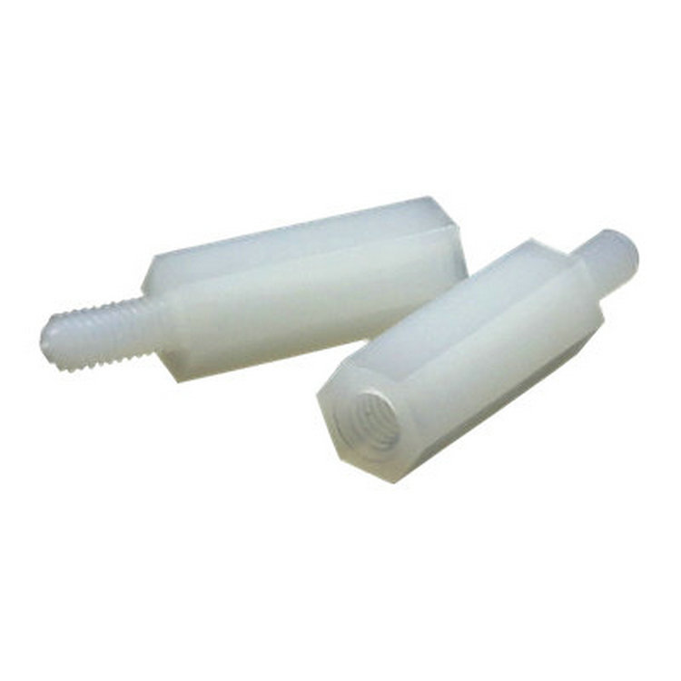 厂家批发 尼龙铜柱 无线通信 内外螺纹六角隔离柱  MTPM330 本色