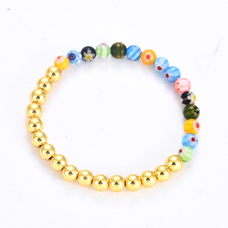 2 STK Neues buntes 14K Kupferarmband mit echter Vergoldung und Farbkonservierung_voghion.com