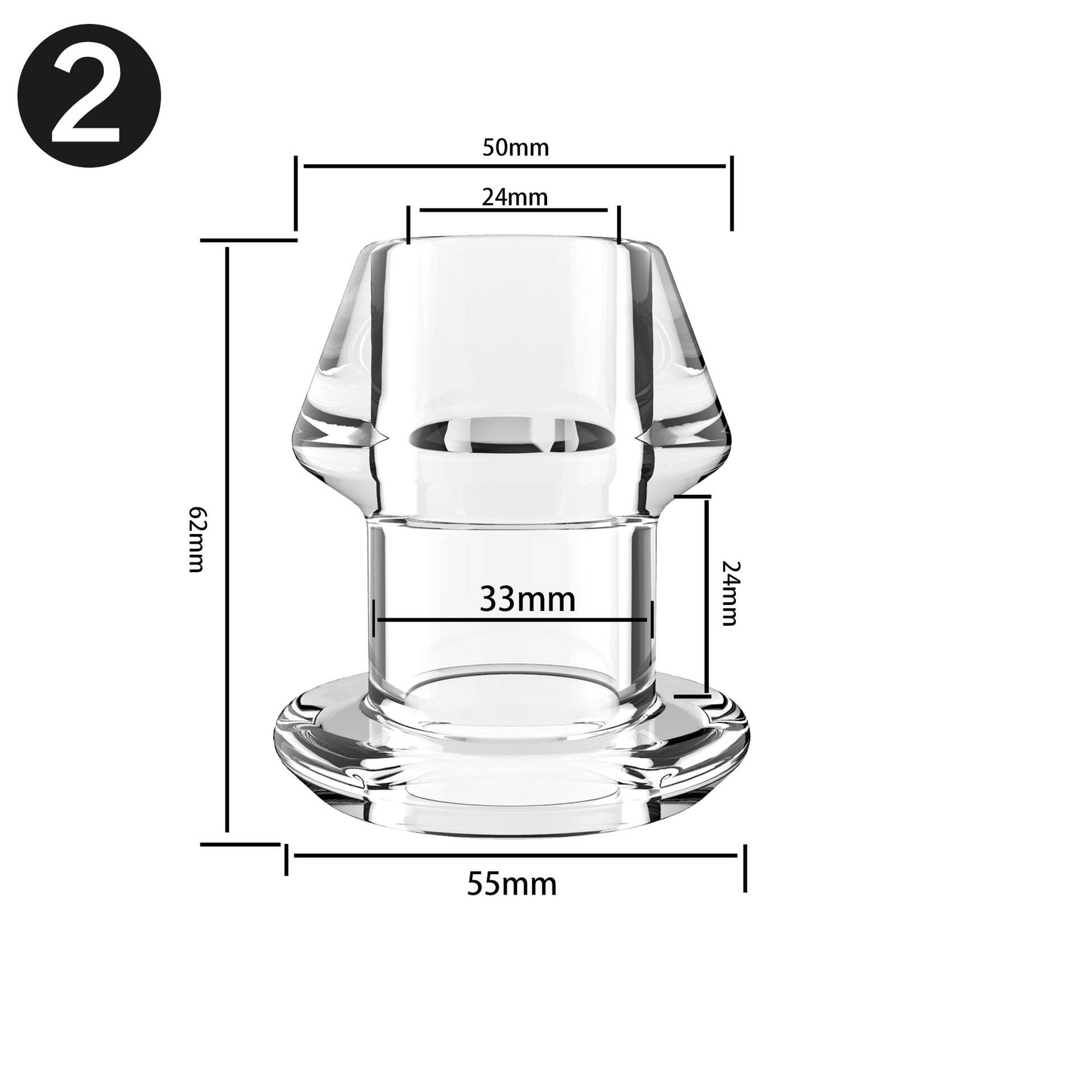 N ° 2 (bolsa de papel de aluminio)