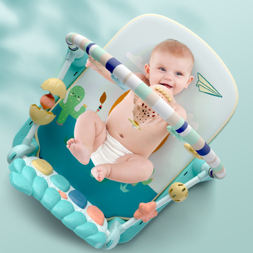 Pedal piano newborn baby toy fitness stand 0-1 year old baby 3-6-12 months educational early education boys and girls
