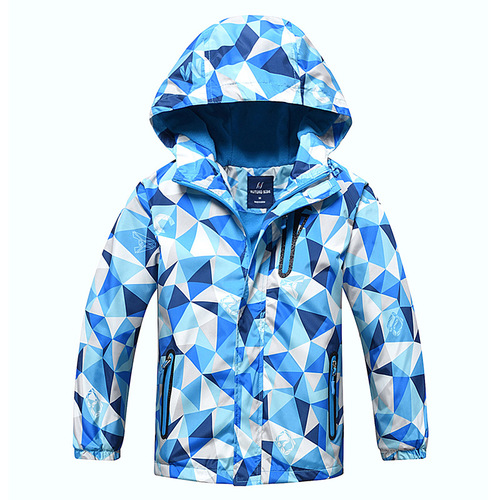 Children's Clothing Spring and Autumn New Style Girls' Mid-Length Windproof Jackets Girls' Velvet Thickened Warm Jackets Children's Jackets