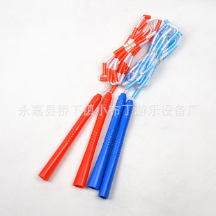 Primary School Students' Pattern Fitness Equipment, Soft Beads, Kidsren's Skipping Rope, High School Entrance Examination Skipping Rope, Kindergarten Bamboo Skipping Rope