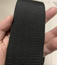 900D黑色加厚珠纹1.4MM特厚2.0MM丙纶PP织带 背包带 吊绳 捆绑带