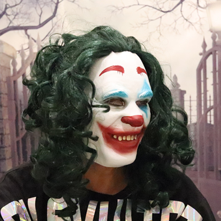 Dark Knight máscara de payaso película de terror payaso alma 20000 Halloween vestir Batman Jack máscara