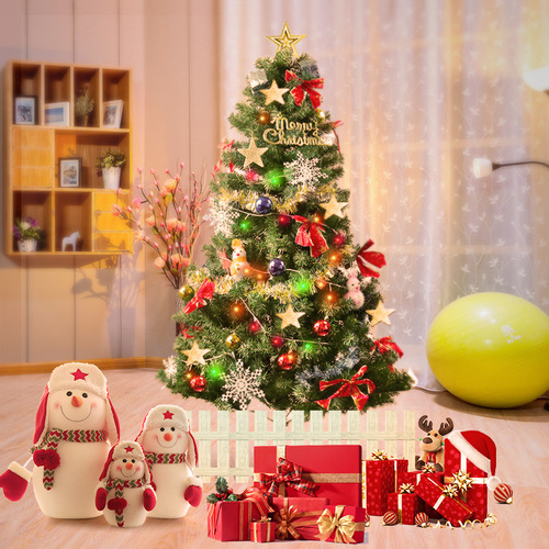 Factory direct sales Christmas tree, luxury large Christmas tree set, hotel shopping mall household Christmas decoration supplies