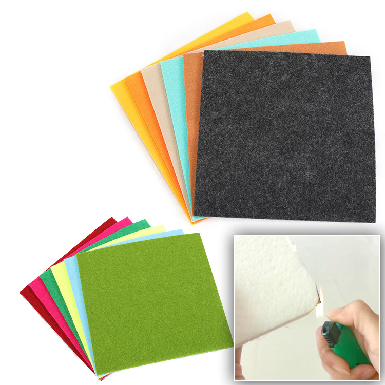 供应针刺毛毡布 阻燃功能 多色可选 欧标环保 量大从优 厂家直销