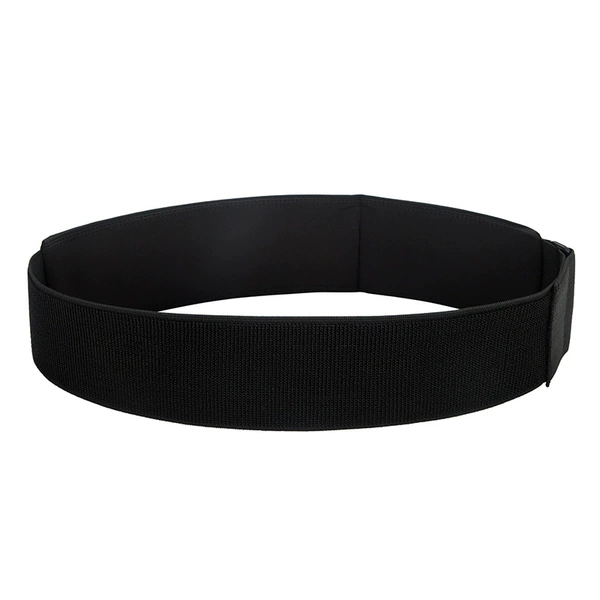 Black belt bag with velcro