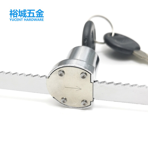 Little Doctor Glass Lock 328-318 Lock Showcase Lock Display Counter Push-Pull Glass Cabinet Lock Teeth Lock Long Tongue Lock