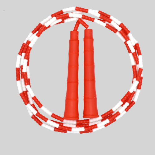 Bamboo Joint Jump Rope for Kids & Adults | Fitness & Sports Equipment | Fancy Jump Ropes for Kindergarten & School Training | Beaded Jump Ropes