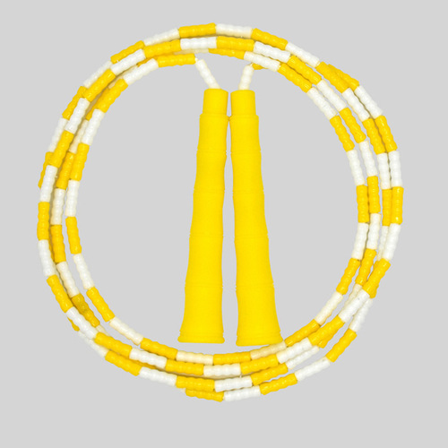 Bamboo Joint Jump Rope for Kids & Adults | Fitness & Sports Equipment | Fancy Jump Ropes for Kindergarten & School Training | Beaded Jump Ropes