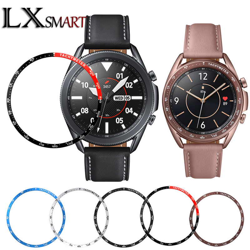 Suitable for Samsung Galaxy Watch3 Metal Bezel Time Speed Scale Ring 41mm 45mm Protective Ring