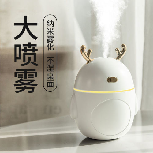New USB Mini Humidifier Creative Cute Pet Desk Bedroom Air Aromatherapy Atomizer Gift Wholesale