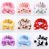 Coral headband, hair accessory for face washing with bow, Korean style, wholesale