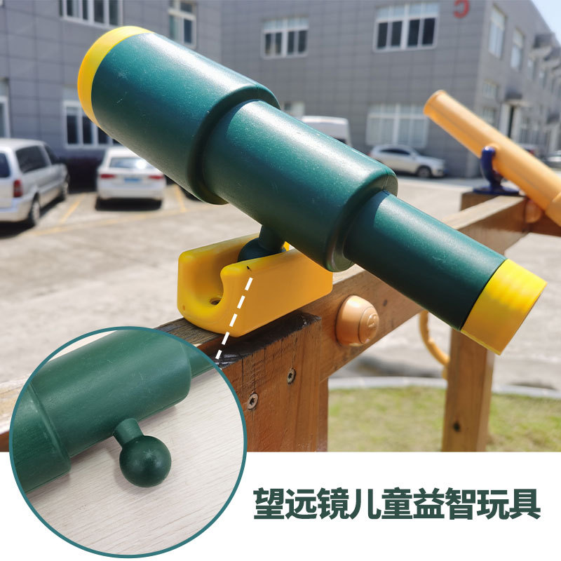 Telescopio monocular de plástico para niños educación temprana jardín de infantes telescopio infantil juguete monocular para niños DESARROLLO DE INTELIGENCIA