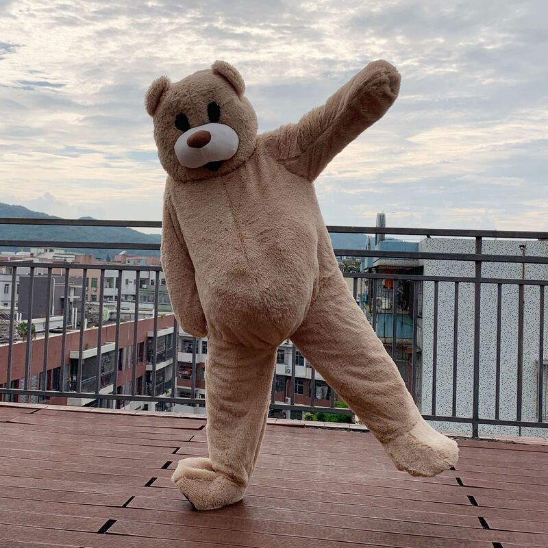 Manufacturer Wholesale Teddy Bear Plush Toy Oversized Cartoon Doll Clothing Dancing Walking Toy Bear Skin Shell