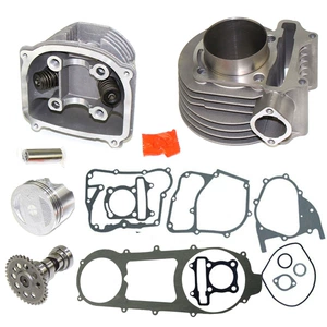 Skuter mühərriki silindr GY6 180cc modifikasiya olunmuş 61mm silindr başlığı kam dəsti