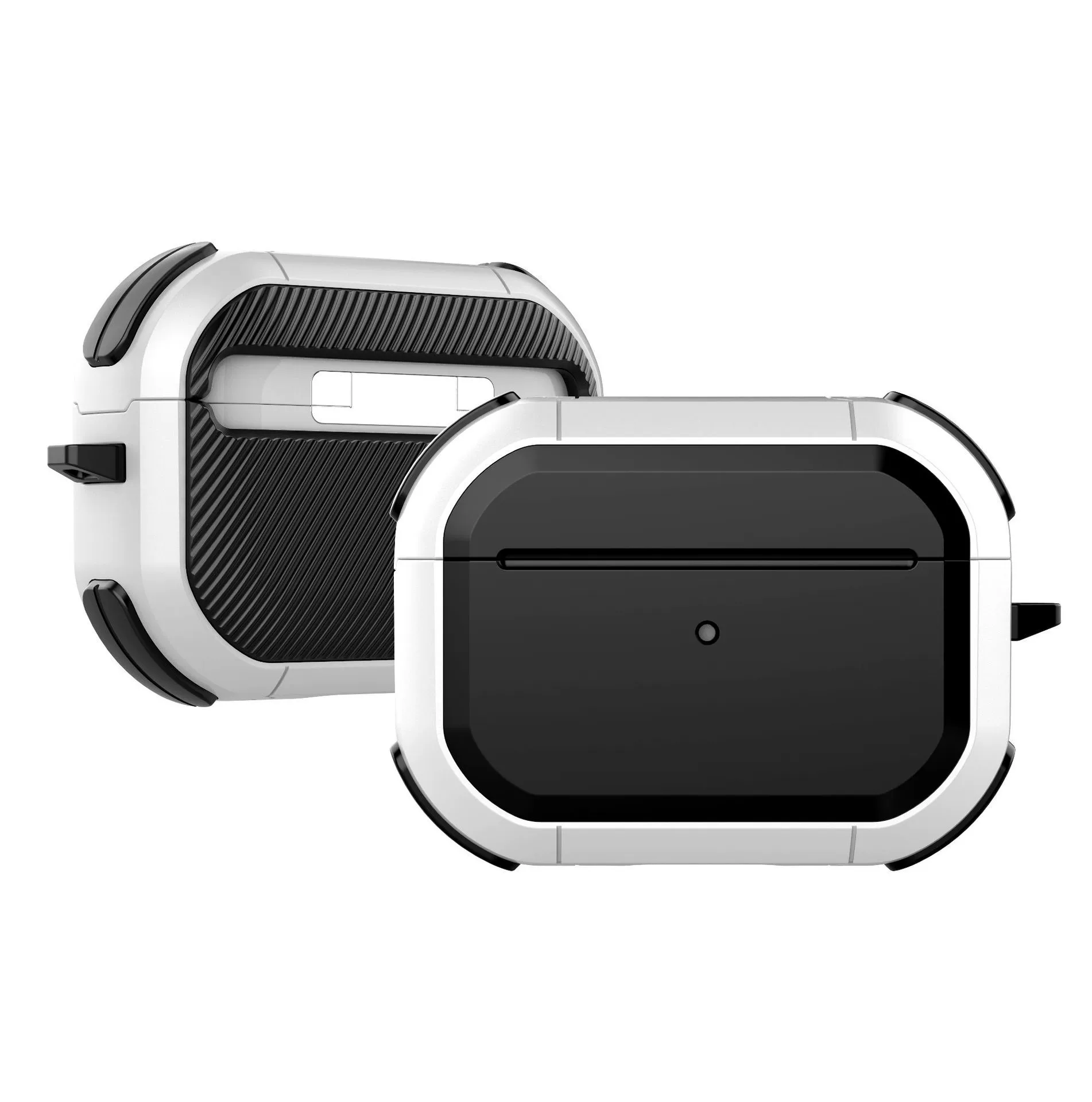 Защитный чехол (совместимый с Apple) для AirPods 1/2/3/4 и Pro поколений, TPU+PC, разнообразные цвета