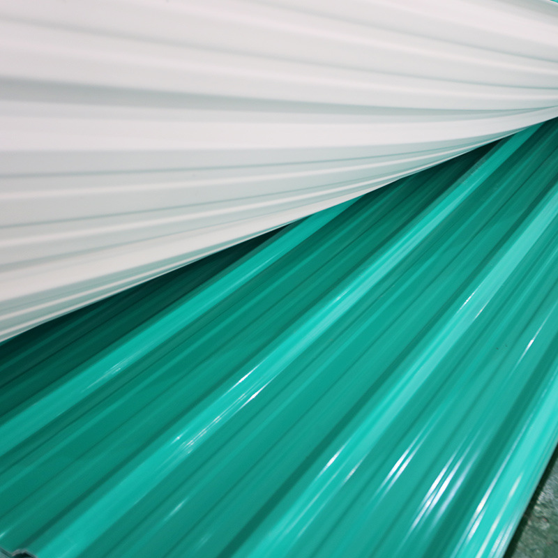 共力厂家太原pvc彩钢塑料瓦 钢结构搭棚养殖场屋顶隔热塑料胶瓦