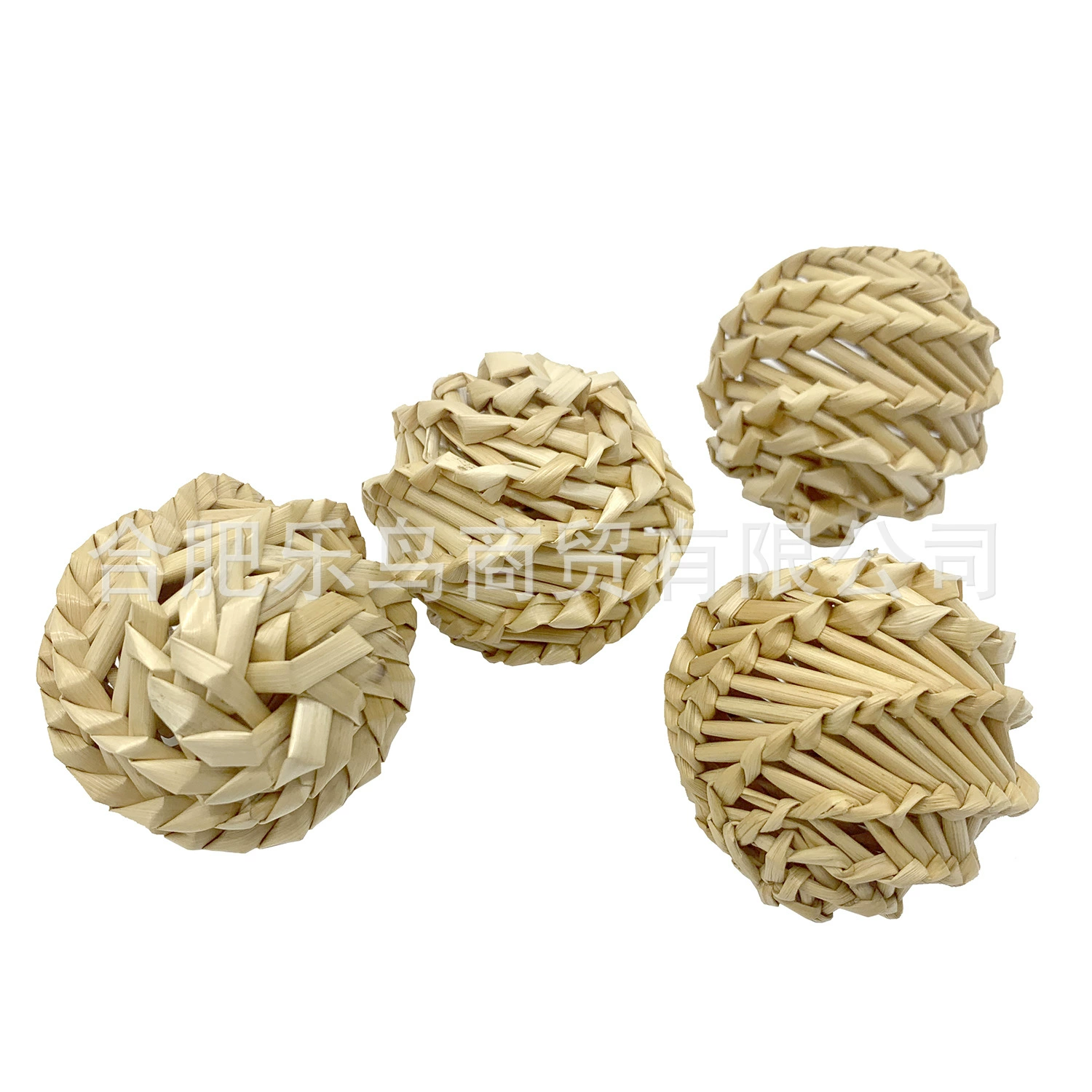 Домашнее Животное Укус Мяч Тоторо Кролик Ноги Игрушки Попугай Укус Трава Мяч Ротанга Мяч Трава Мяч