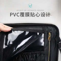 【廠家直銷】化妝包女便攜大容量多功能PU皮韓國跟妝化妝品收納包