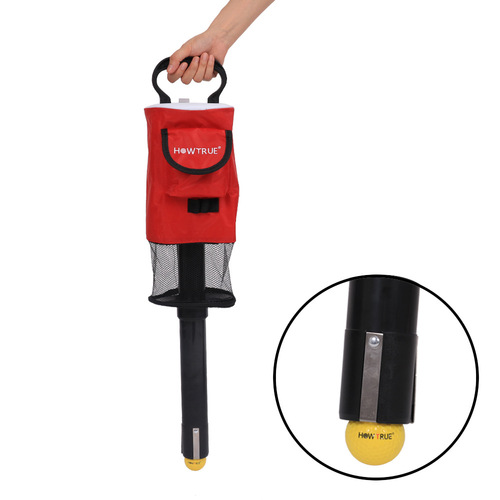 Manufacturer of golf ball pick-up tube, large-capacity bend-free cloth bag ball pick-up tube, golf course supplies