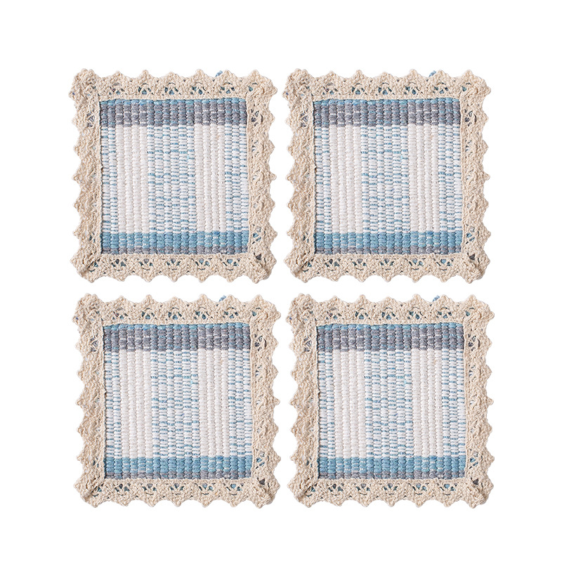 Finished Linen Coaster 14(4 small)