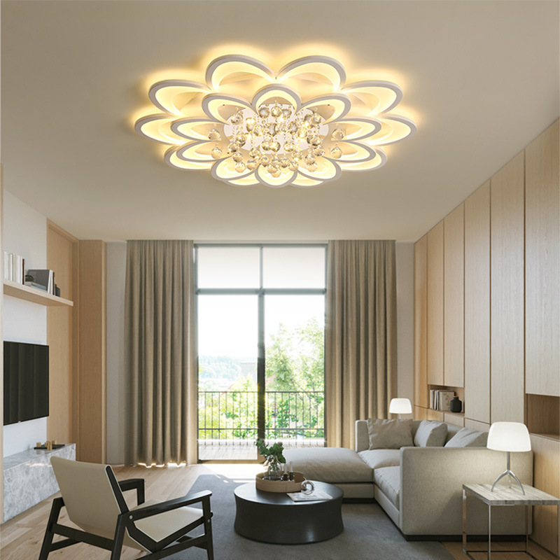 Modern LED ceiling light for living room
