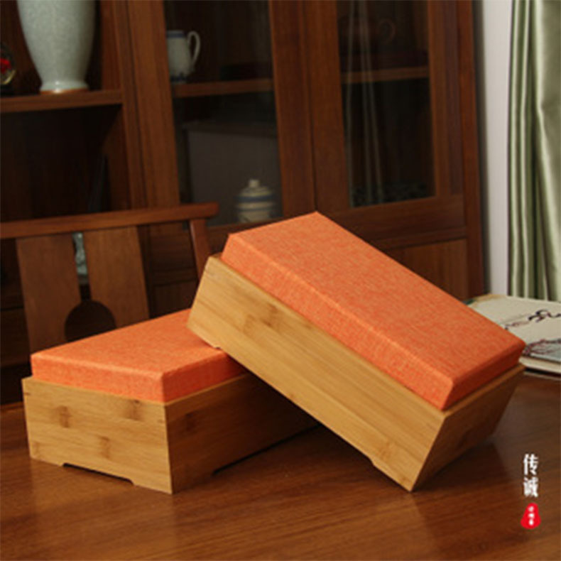 创意竹木茶叶礼盒礼品包装纸盒花茶叶实木包装盒中秋月饼礼品盒
