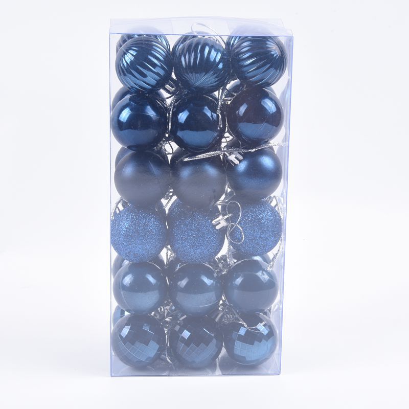 アマゾンは国境を越えて起爆した4 cm36個のクリスマスボールクリスマス装飾クリスマスツリー装飾ペンダント