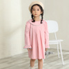 Fuchsia dress, children's fashionable skirt, megaphone for princess, Korean style, western style