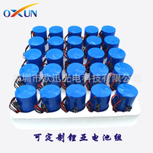 OXUN欧迅 ER34615锂电池  一次性锂电池 加线电池 智能水电表电池