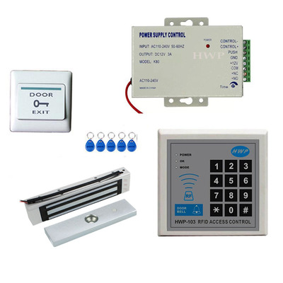 外贸门禁套装GLASS DOOR WOODEN DOOR IRON DOOR ACCESS CONTROL|ru