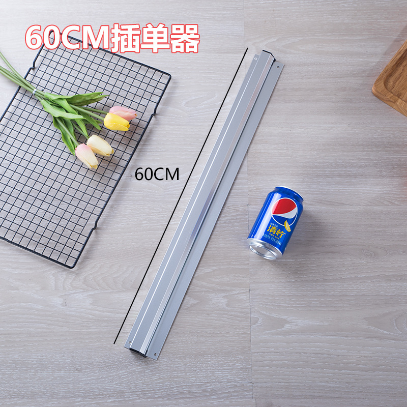 Titular de pedido engrosado titular de menú de cocina titular de documentos leche tienda de té hotel restaurante colgante orden tira para llevar titular de boleto pequeño