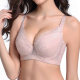 Mephengi 842 Bra Thin Cotton Non-Sponge Large Chest Shown Small Full Cup Women's Bra with Steel Ring Underwear Adjustable