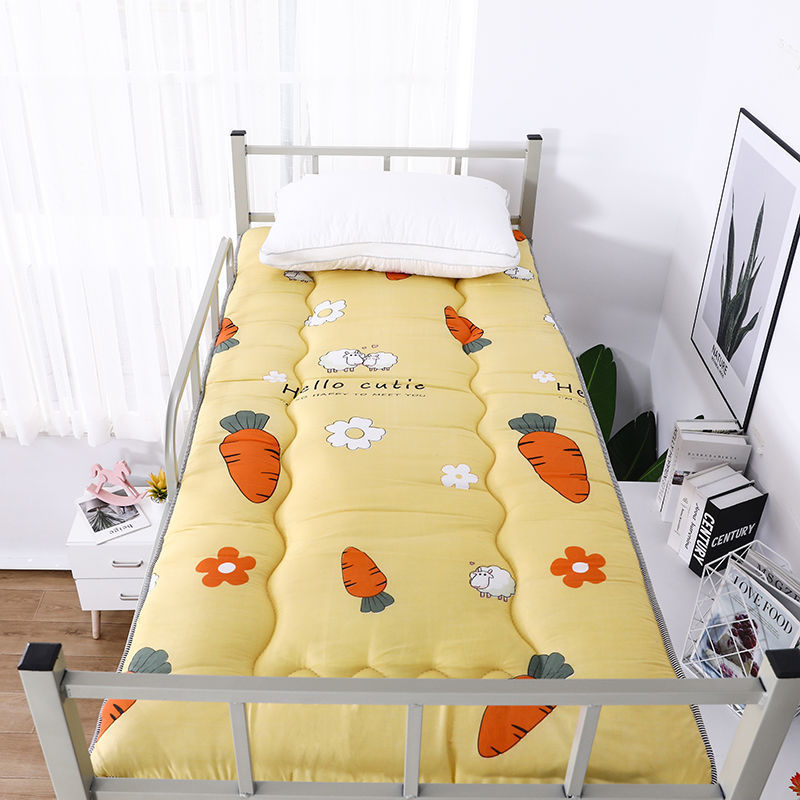 Student Dormitory Mattress Thickened Foldable Single Double Dormitory Mattress Bedding Bedding Bed Mat