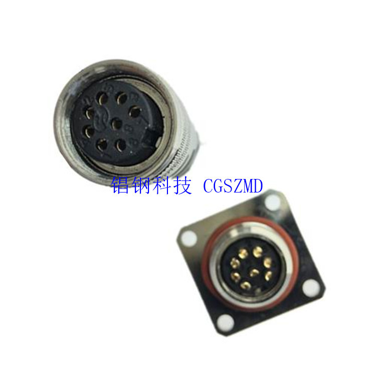 ����c091��ͷM16 5G��վ�ӿ� 8оIP67 M12 Waterproof Connector